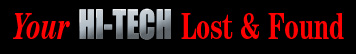 Your Hi-Tech Lost and Found