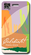 promotional luggage tags with writable back