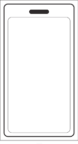 Golf Bag Tag with Writable Back Template
