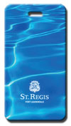 premium luggage tag with writable back