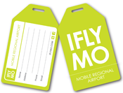 Round Luggage Tag