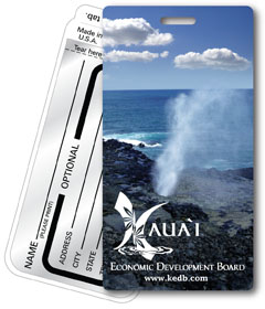 Golf Bag Tag with Pocket and Contact Card