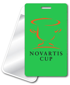 Golf Tag with Pocket for Business Cards