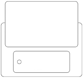 Combination Card and Key Tag
