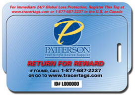 Lost and Found Luggage Tag with Retrieval Service