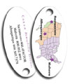 Oval Key Tags