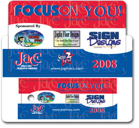 Combination Card and Key Tag